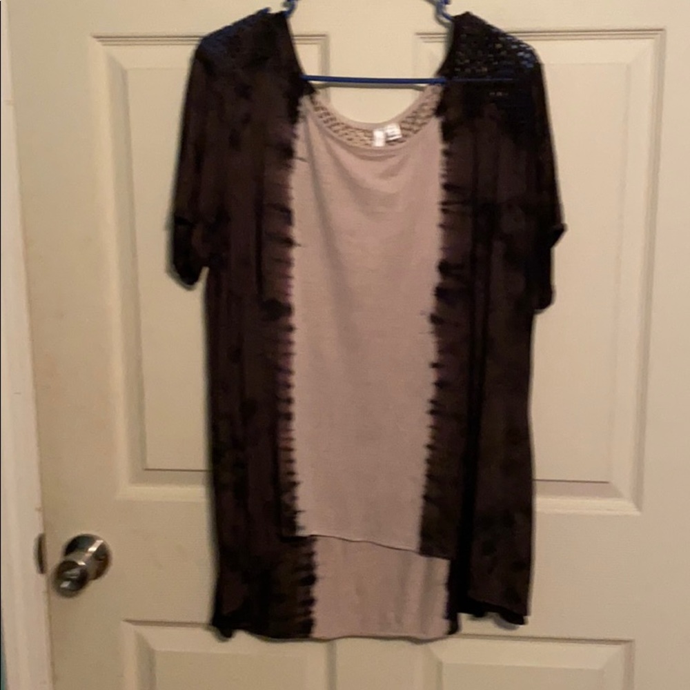 Kaktus Tie dye top